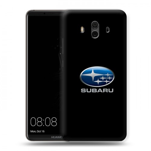 Дизайнерский пластиковый чехол для Huawei Mate 10 Subaru