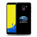 Дизайнерский пластиковый чехол для Samsung Galaxy J6 Subaru