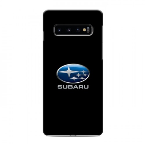 Дизайнерский силиконовый чехол для Samsung Galaxy S10 Subaru