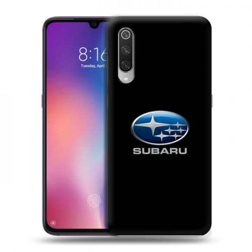 Дизайнерский силиконовый с усиленными углами чехол для Xiaomi Mi9 Subaru