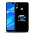 Дизайнерский пластиковый чехол для Huawei Y6 (2019) Subaru