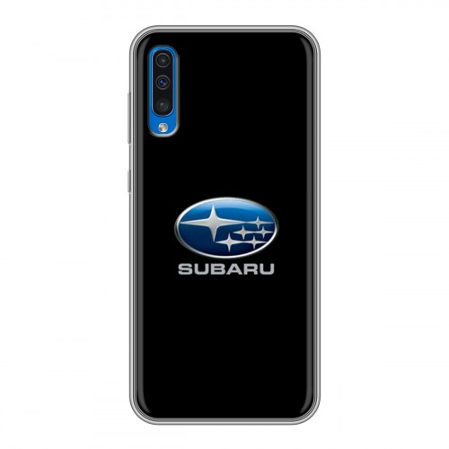 Дизайнерский пластиковый чехол для Samsung Galaxy A50 Subaru