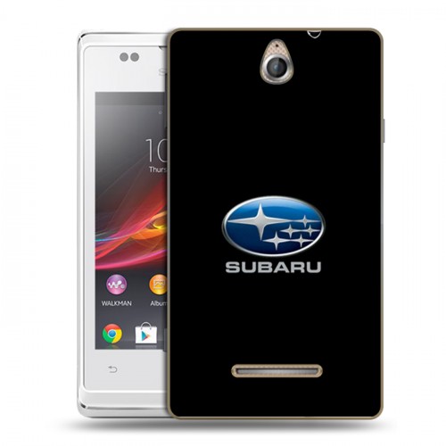 Дизайнерский пластиковый чехол для Sony Xperia E Subaru