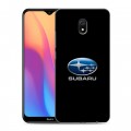 Дизайнерский силиконовый с усиленными углами чехол для Xiaomi RedMi 8A Subaru