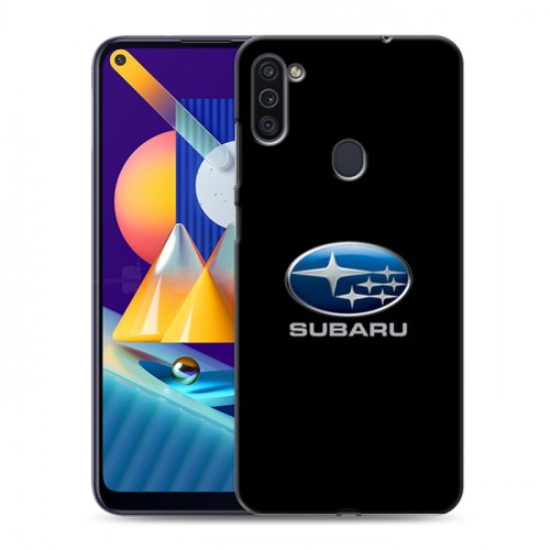 Дизайнерский пластиковый чехол для Samsung Galaxy M11 Subaru