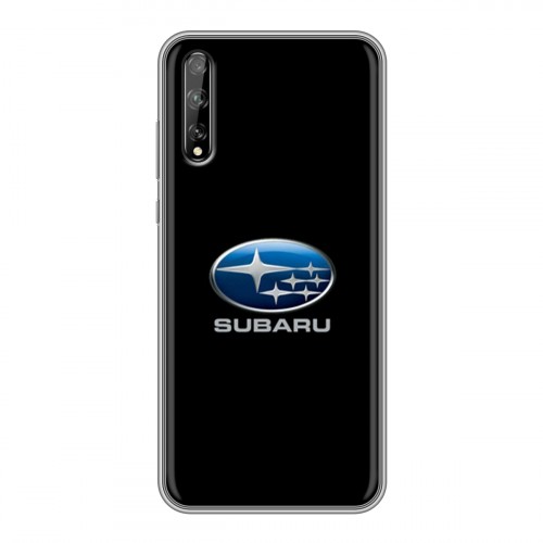 Дизайнерский силиконовый чехол для Huawei Y8p Subaru