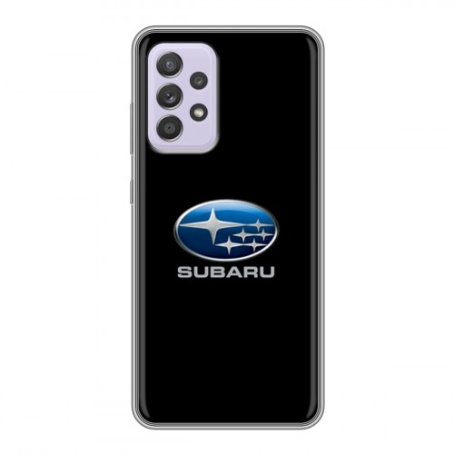 Дизайнерский силиконовый чехол для Samsung Galaxy A52 Subaru
