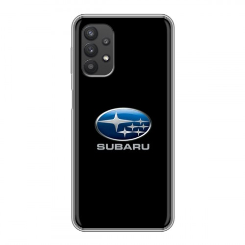 Дизайнерский силиконовый чехол для Samsung Galaxy A32 Subaru