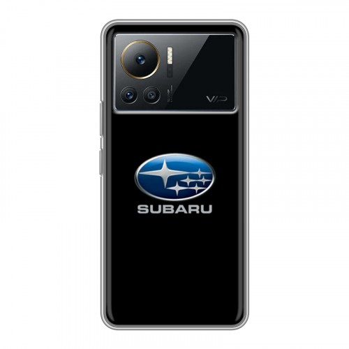 Дизайнерский силиконовый с усиленными углами чехол для Infinix Note 12 VIP Subaru