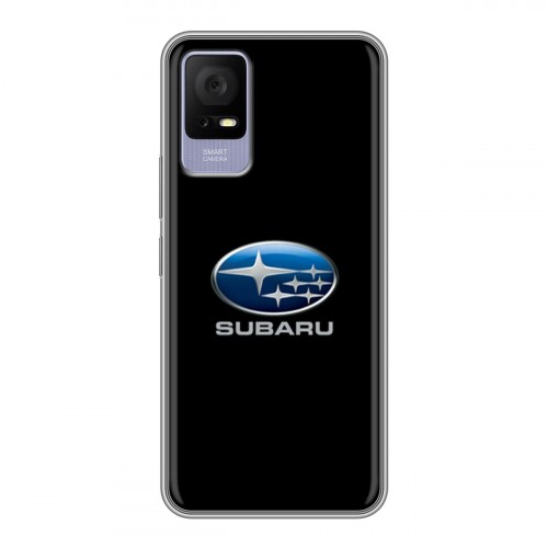 Дизайнерский пластиковый чехол для TCL 405 Subaru