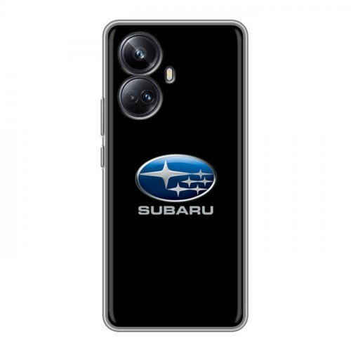 Дизайнерский силиконовый с усиленными углами чехол для Realme 10 Pro Plus Subaru
