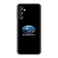 Дизайнерский силиконовый с усиленными углами чехол для Samsung Galaxy A24 4G Subaru