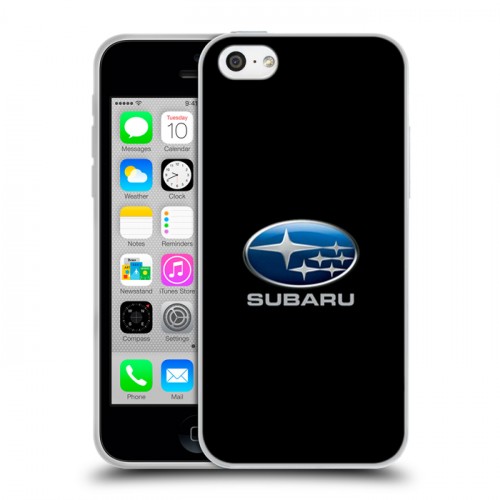 Дизайнерский пластиковый чехол для Iphone 5c Subaru