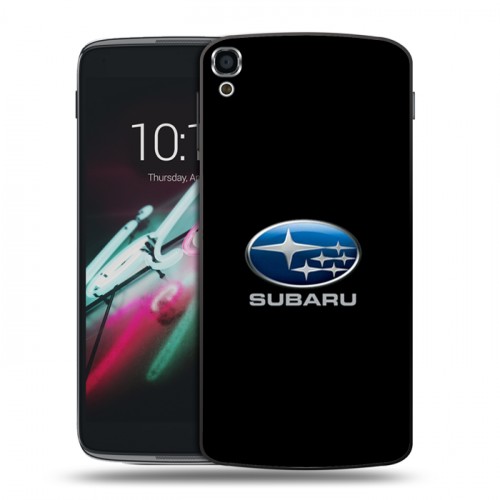 Дизайнерский пластиковый чехол для Alcatel One Touch Idol 3 (5.5) Subaru
