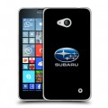 Дизайнерский пластиковый чехол для Microsoft Lumia 640 Subaru