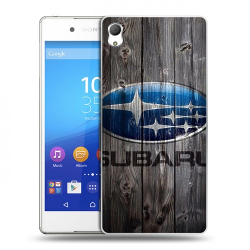 Дизайнерский пластиковый чехол для Sony Xperia Z3+ Subaru