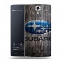 Дизайнерский силиконовый чехол для Homtom HT7 Subaru