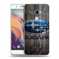 Дизайнерский пластиковый чехол для HTC One X10 Subaru