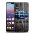 Дизайнерский силиконовый с усиленными углами чехол для Huawei P20 Pro Subaru