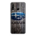 Дизайнерский силиконовый чехол для Huawei P30 Lite Subaru