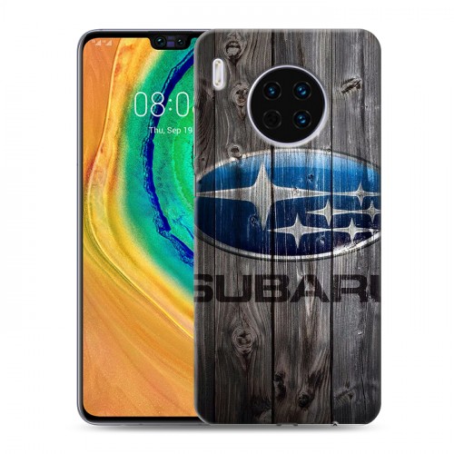 Дизайнерский пластиковый чехол для Huawei Mate 30 Subaru