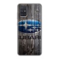 Дизайнерский силиконовый чехол для Samsung Galaxy A71 Subaru