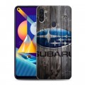 Дизайнерский пластиковый чехол для Samsung Galaxy M11 Subaru