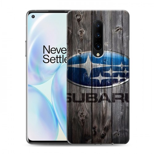 Дизайнерский пластиковый чехол для OnePlus 8 Subaru