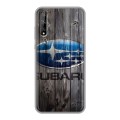 Дизайнерский силиконовый чехол для Huawei Y8p Subaru