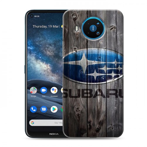 Дизайнерский силиконовый чехол для Nokia 8.3 Subaru