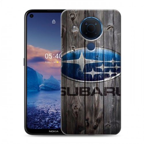 Дизайнерский силиконовый чехол для Nokia 5.4 Subaru