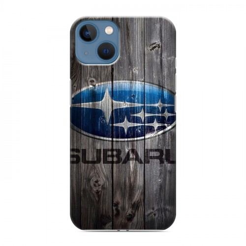 Дизайнерский силиконовый чехол для Iphone 13 Subaru