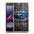 Дизайнерский пластиковый чехол для Sony Xperia Z Ultra  Subaru