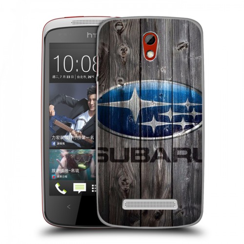 Дизайнерский пластиковый чехол для HTC Desire 500 Subaru