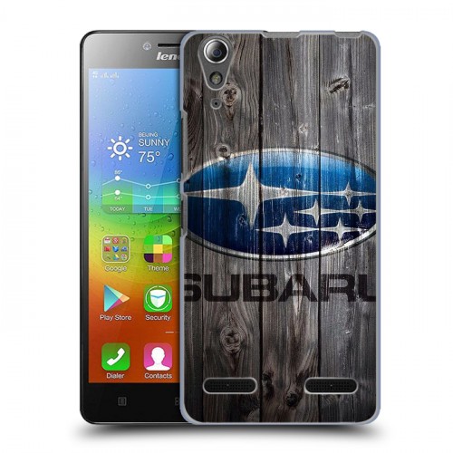 Дизайнерский пластиковый чехол для Lenovo A6000 Subaru