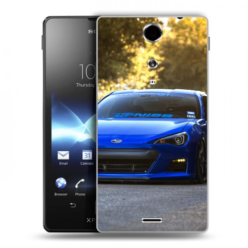 Дизайнерский пластиковый чехол для Sony Xperia TX Subaru