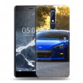 Дизайнерский пластиковый чехол для Nokia 5.1 Subaru