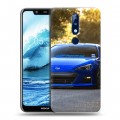 Дизайнерский пластиковый чехол для Nokia 5.1 Plus Subaru