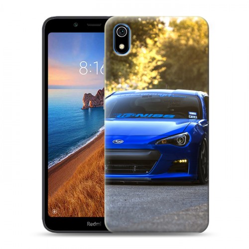 Дизайнерский силиконовый чехол для Xiaomi RedMi 7A Subaru