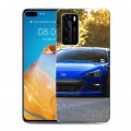 Дизайнерский пластиковый чехол для Huawei P40 Subaru