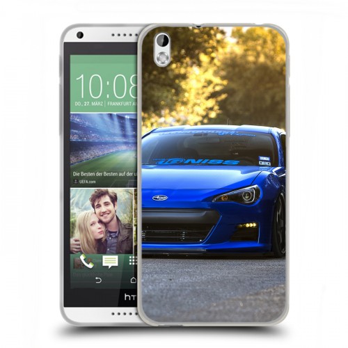 Дизайнерский пластиковый чехол для HTC Desire 816 Subaru