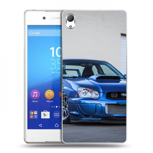 Дизайнерский пластиковый чехол для Sony Xperia Z3+ Subaru