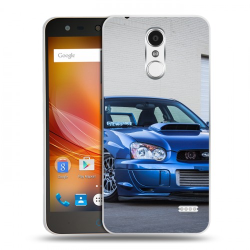 Дизайнерский пластиковый чехол для ZTE Blade X5 Subaru