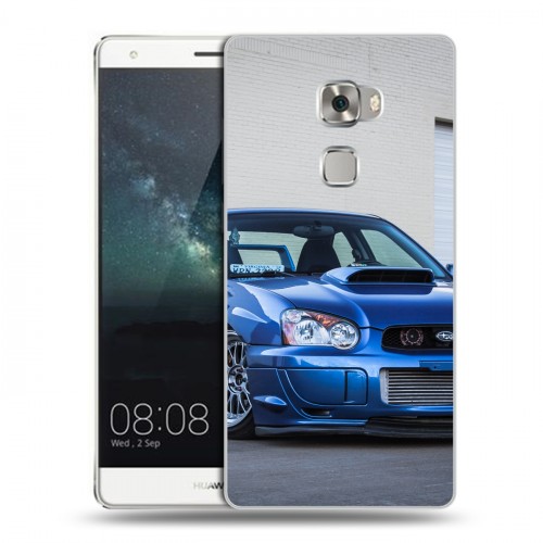 Дизайнерский пластиковый чехол для Huawei Mate S Subaru