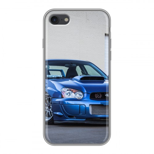 Дизайнерский силиконовый чехол для Iphone 7 Subaru