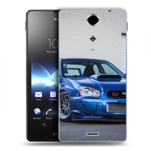 Дизайнерский пластиковый чехол для Sony Xperia TX Subaru