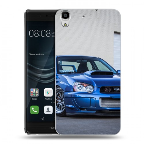 Дизайнерский пластиковый чехол для Huawei Y6II Subaru