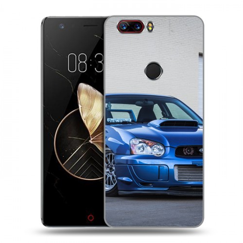 Дизайнерский пластиковый чехол для ZTE Nubia Z17 Subaru