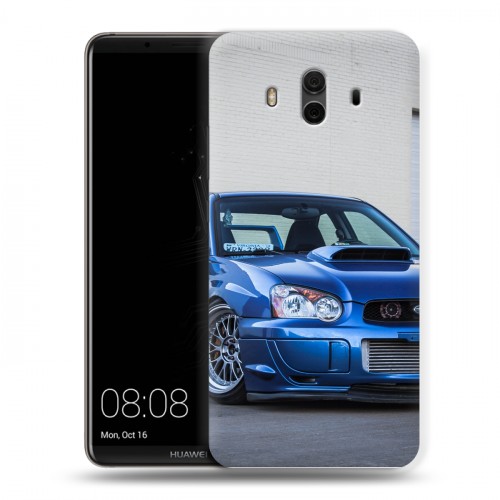 Дизайнерский пластиковый чехол для Huawei Mate 10 Subaru