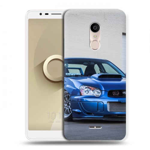 Дизайнерский силиконовый чехол для Alcatel 3C Subaru